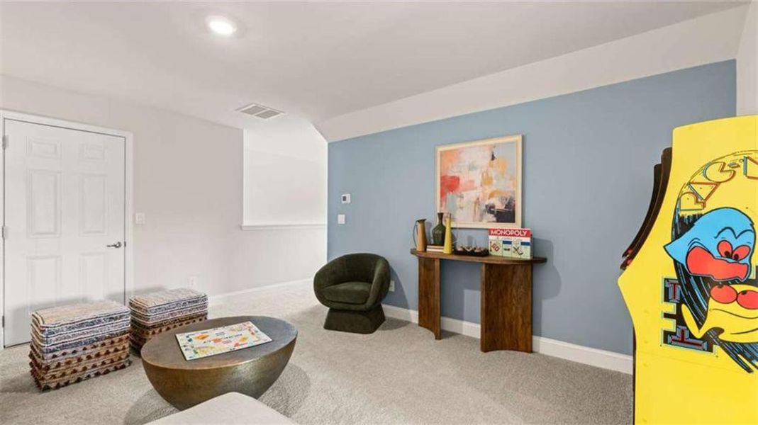 Furnished interior view inside a new home in Oak Ridge Meadows, Locust Grove (Image 11).