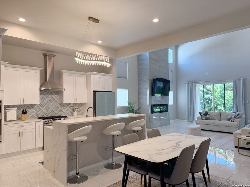 Furnished interior view inside a new home in , San Antonio (Image 36).