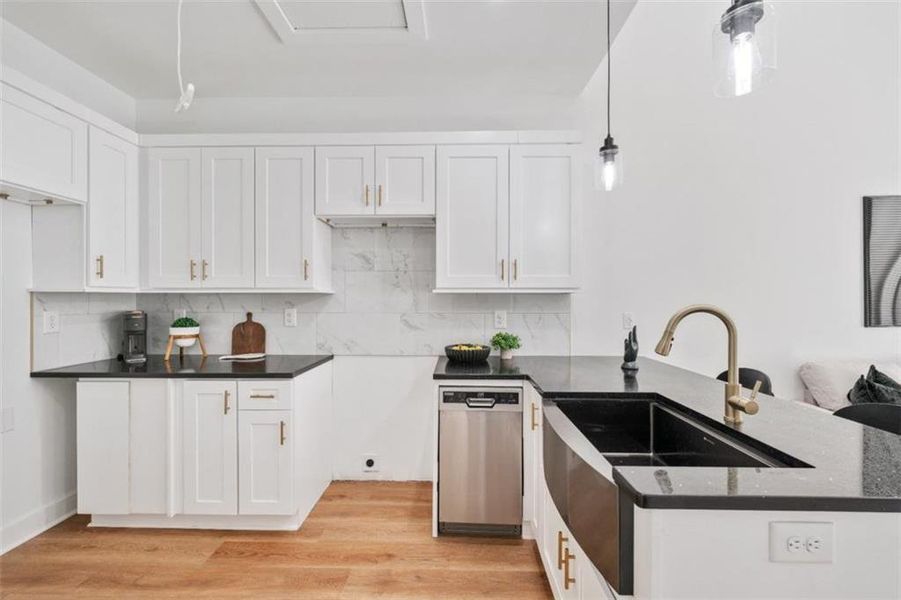 Furnished interior view inside a new home in , Union City (Image 11). Furnished interior view inside a new home in , Union City (Image 11).