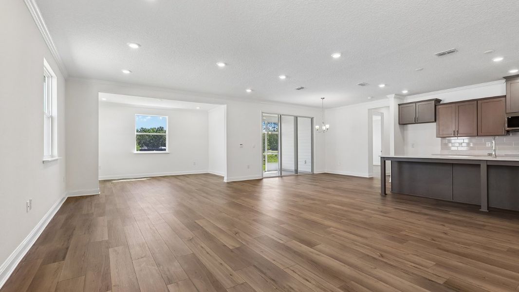Representative unfurnished interior of a home built from the Venice by Maronda Homes in Palm Coast, Palm Coast (Image 18).