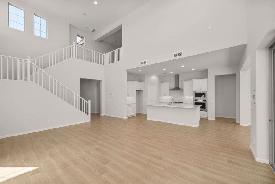 Spacious, unfurnished interior of a new home in Harvest - Enchantment Series, Queen Creek (Image 18). Spacious, unfurnished interior of a new home in Harvest - Enchantment Series, Queen Creek (Image 18).