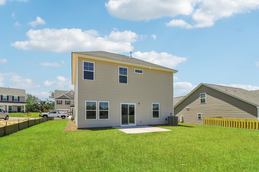Representative exterior photo of a completed home built from the Harper II by Great Southern Homes in Old Charleston Acres, Pelion, SC (Image 37).