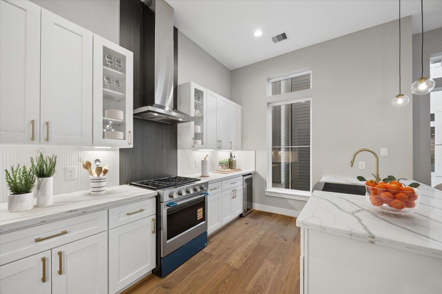 Furnished interior view inside a new home in , Houston (Image 13).