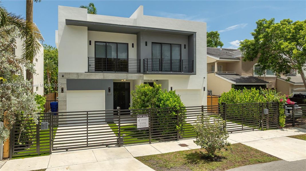 Front exterior of a new home in , Miami, FL, highlighting curb appeal (Image 23).