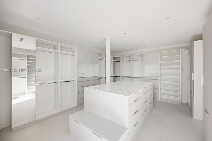 Furnished interior view inside a new home in , Miami (Image 33).