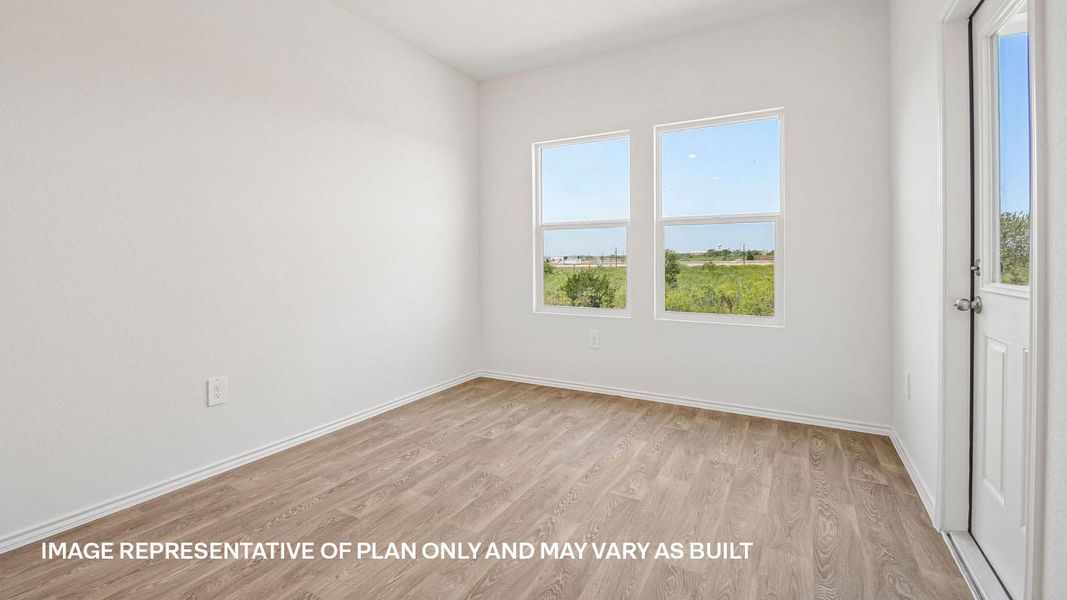 Representative unfurnished interior of a home built from the The Naples by D.R. Horton in Durango, Mustang Ridge (Image 17).
