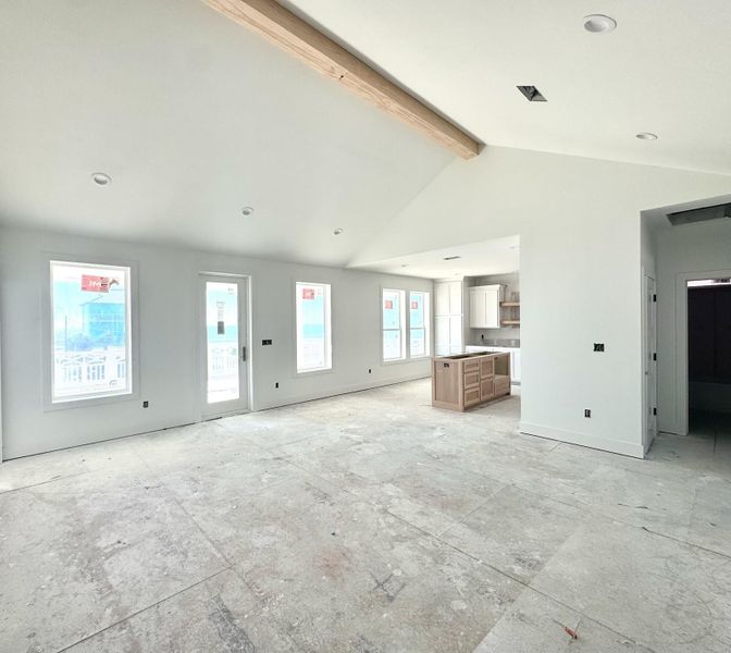 In-progress construction of a new home in , Bolivar Peninsula, TX (Image 11).