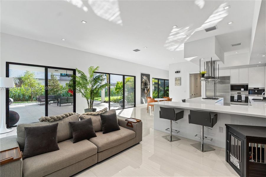 Furnished interior view inside a new home in , Weston (Image 71).