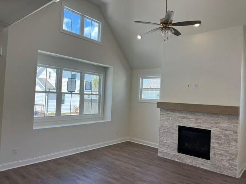 Spacious, unfurnished interior of a new home in Promenade at Sawnee Village, Cumming (Image 11).