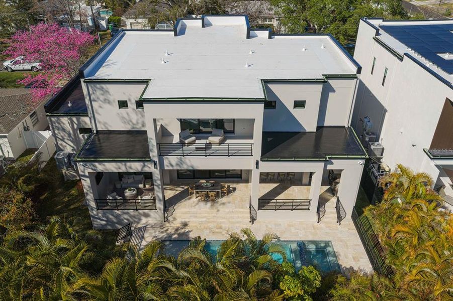 Exterior details and patio area of a home in , Tampa (Image 26). Exterior details and patio area of a home in , Tampa (Image 26).