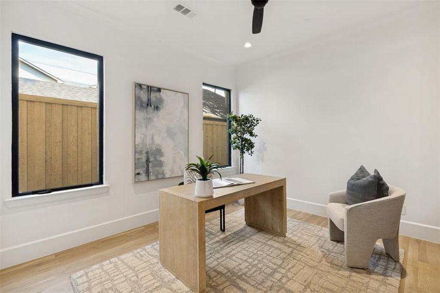 First Floor Bedroom with full bath or Home Office