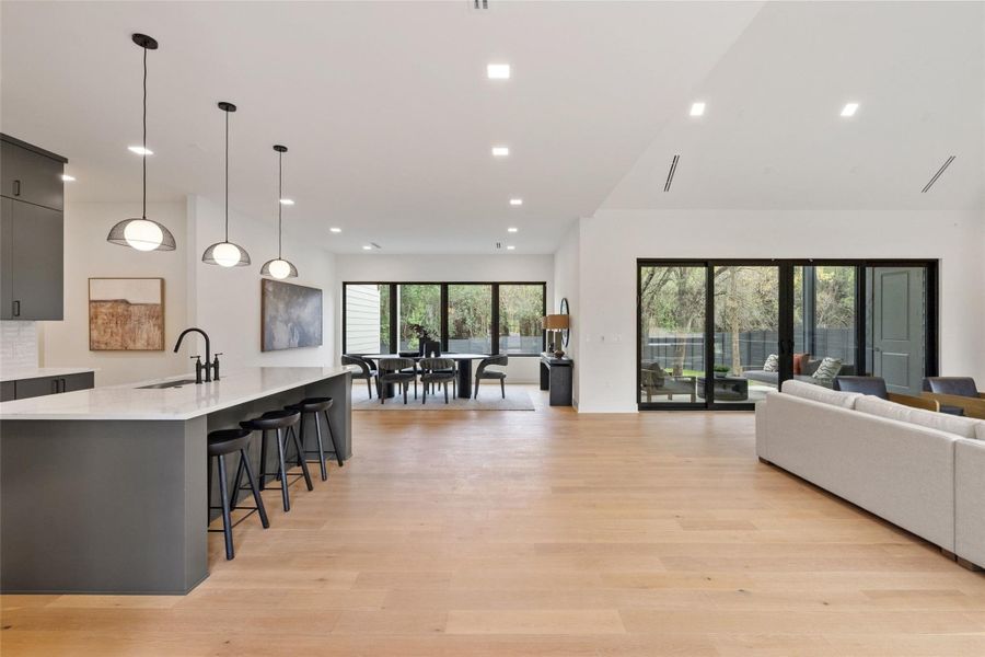 Furnished interior view inside a new home in , Austin (Image 32).