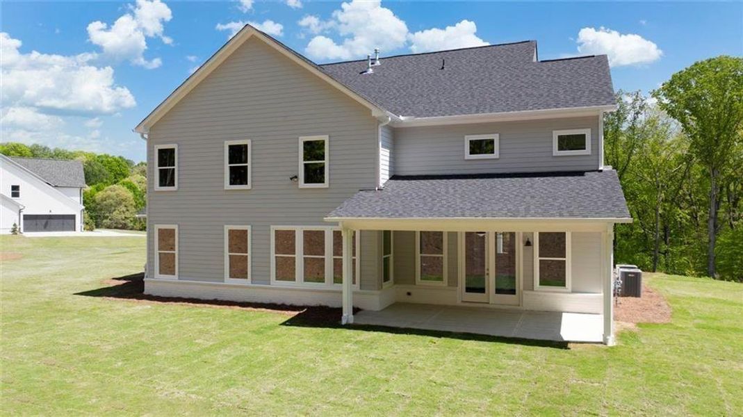 Exterior details and patio area of a home in , Gainesville (Image 31).