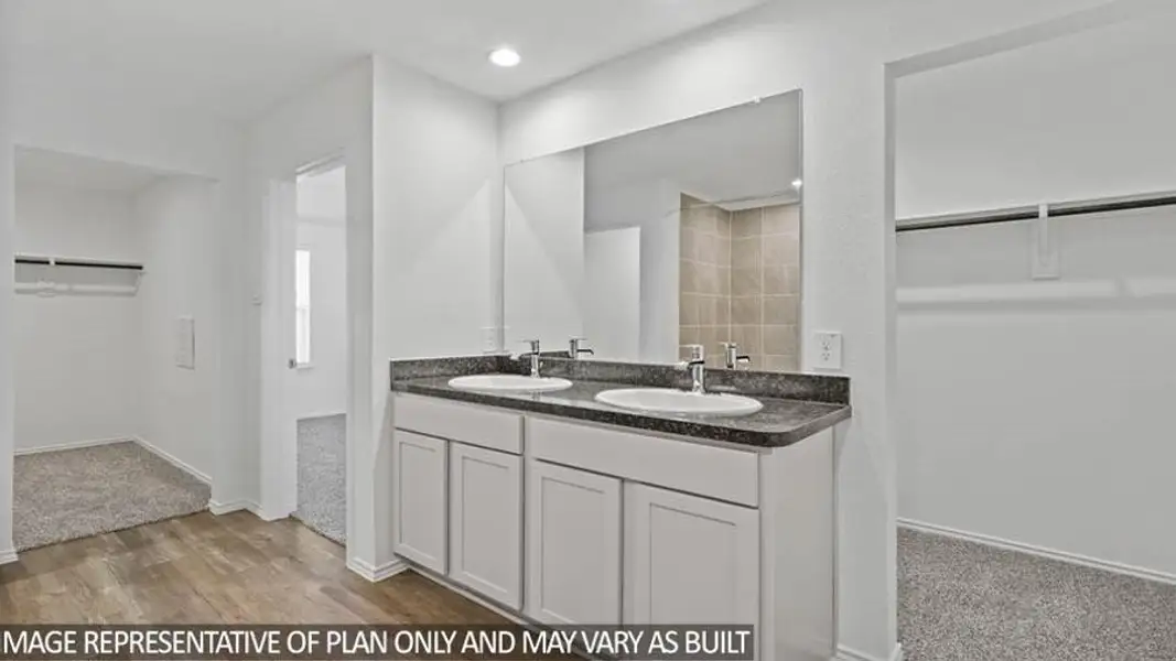 Furnished interior view inside a new home in The Canopies, Splendora (Image 3).