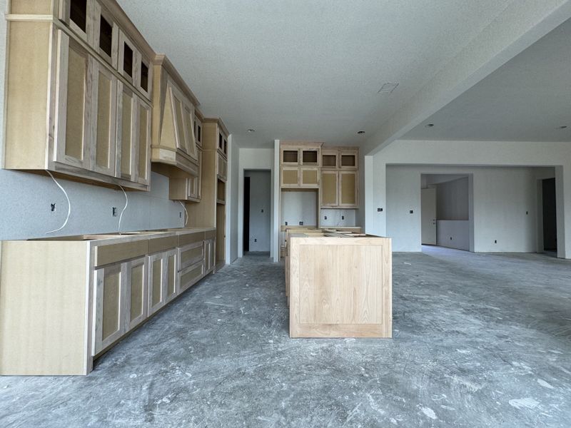 In-progress construction of a new home in Coyote Crossing, Godley, TX (Image 7).