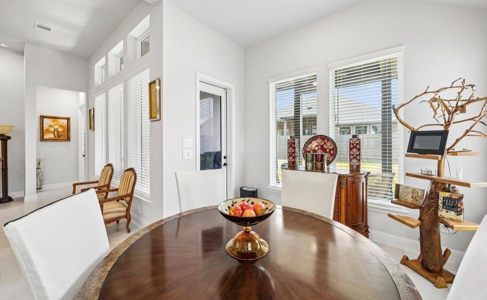 Furnished interior view inside a new home in Mavera, Conroe (Image 13).