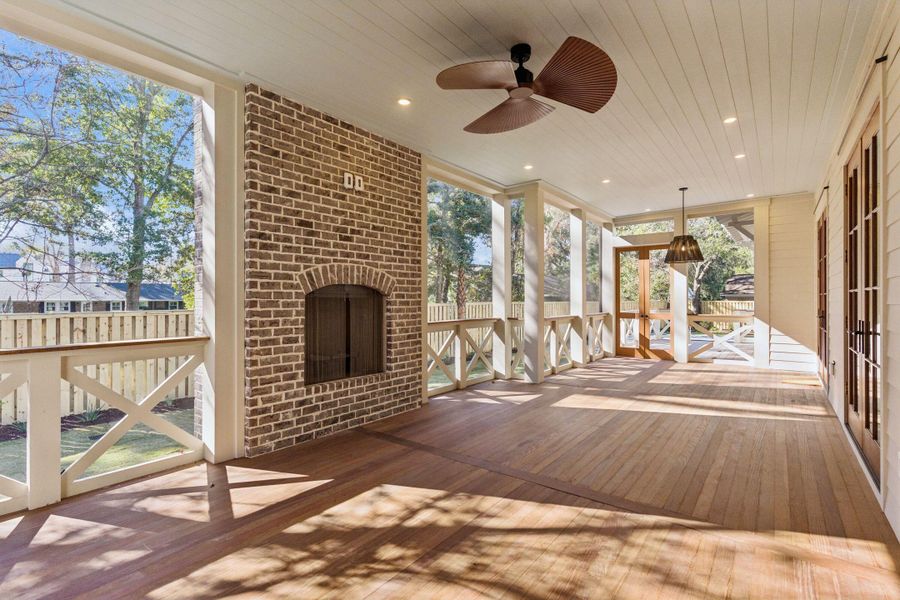 Exterior details and patio area of a home in , Mount Pleasant (Image 3).