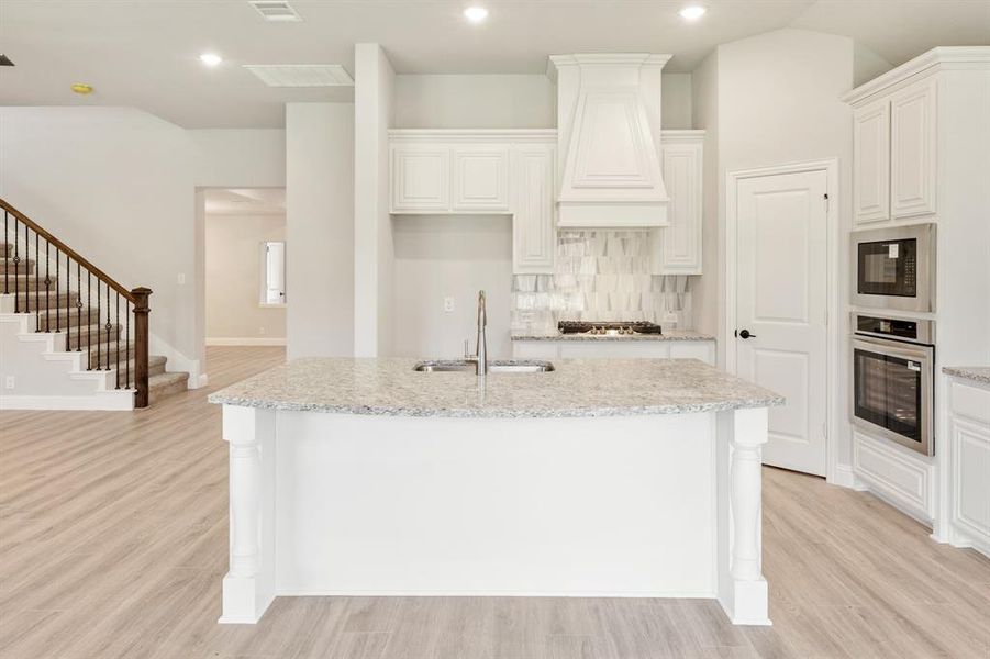 Furnished interior view inside a new home in Maplewood, Glenn Heights (Image 6). Furnished interior view inside a new home in Maplewood, Glenn Heights (Image 6).