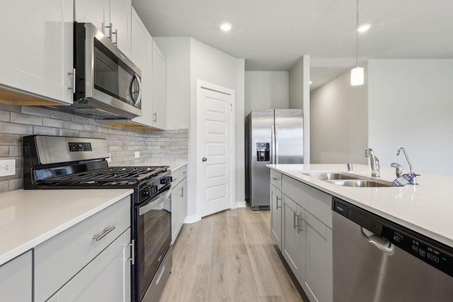 Photo is not of the actual home but is an inspirational photo of builder’s model home and may depict options, furnishings, and/or decorator features that are not included.