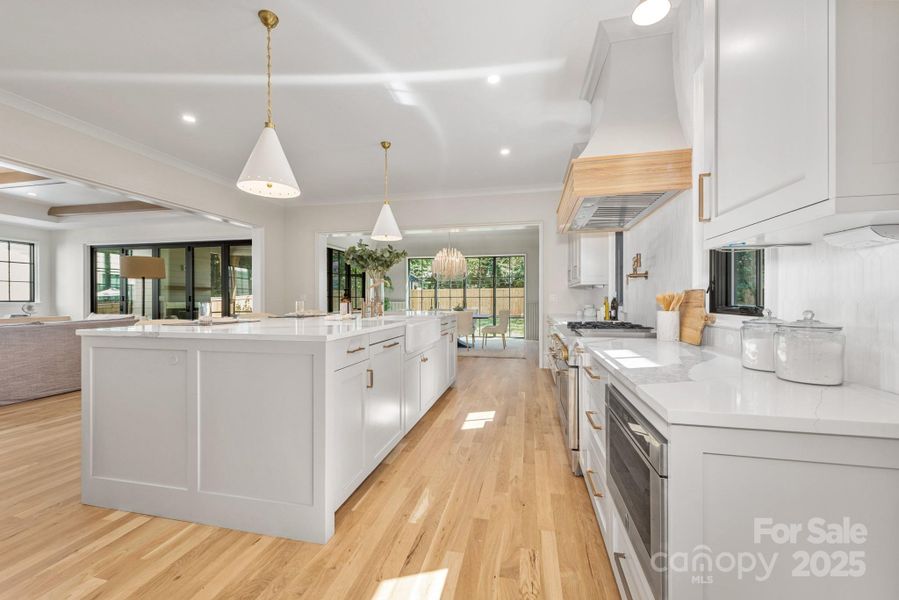 Furnished interior view inside a new home in , Charlotte (Image 27).