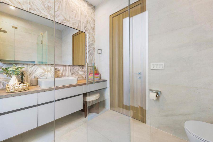 Furnished interior view inside a new home in , Fort Lauderdale (Image 64).