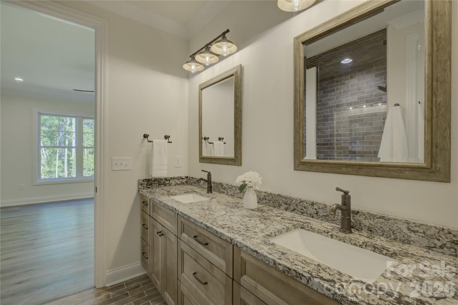 Furnished interior view inside a new home in , Charlotte (Image 14).