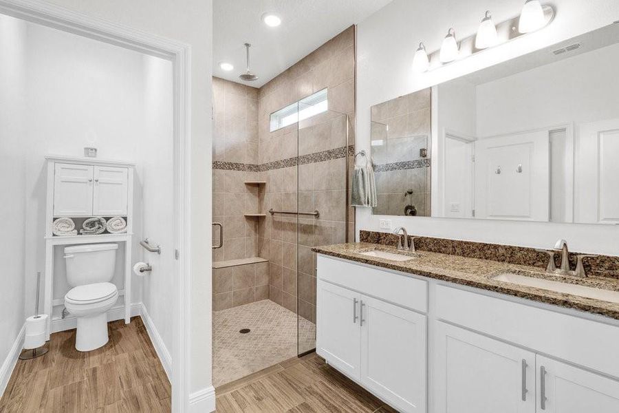 Furnished interior view inside a new home in , Vero Beach (Image 29).