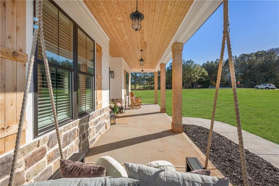 Exterior details and patio area of a home in , Taylorsville (Image 37). Exterior details and patio area of a home in , Taylorsville (Image 37).