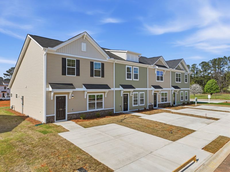 Representative exterior photo of a completed home built from the Sequoia by McGuinn Homes in Towns at Lake Greenwood, Greenwood, SC (Image 26).