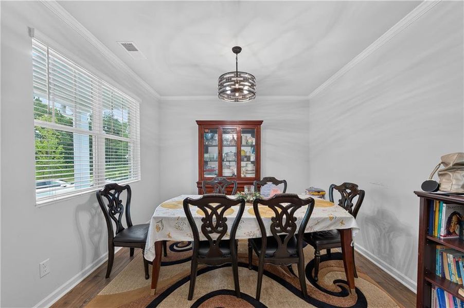 Furnished interior view inside a new home in Glen at Kensington, Lithia Springs (Image 7).