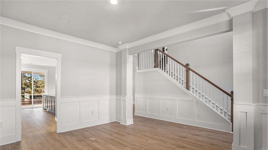 Spacious, unfurnished interior of a new home in Coastal Farms, Conway (Image 10). Spacious, unfurnished interior of a new home in Coastal Farms, Conway (Image 10).