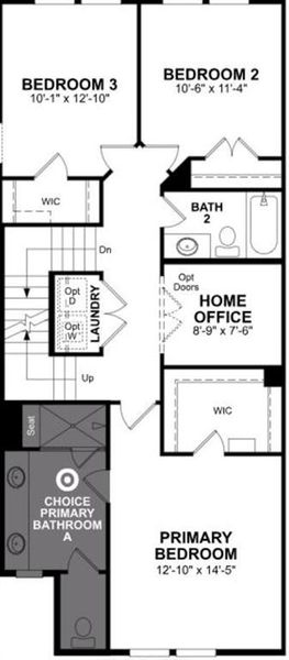 Beazer Homes Plano Gateway Rosemary plan