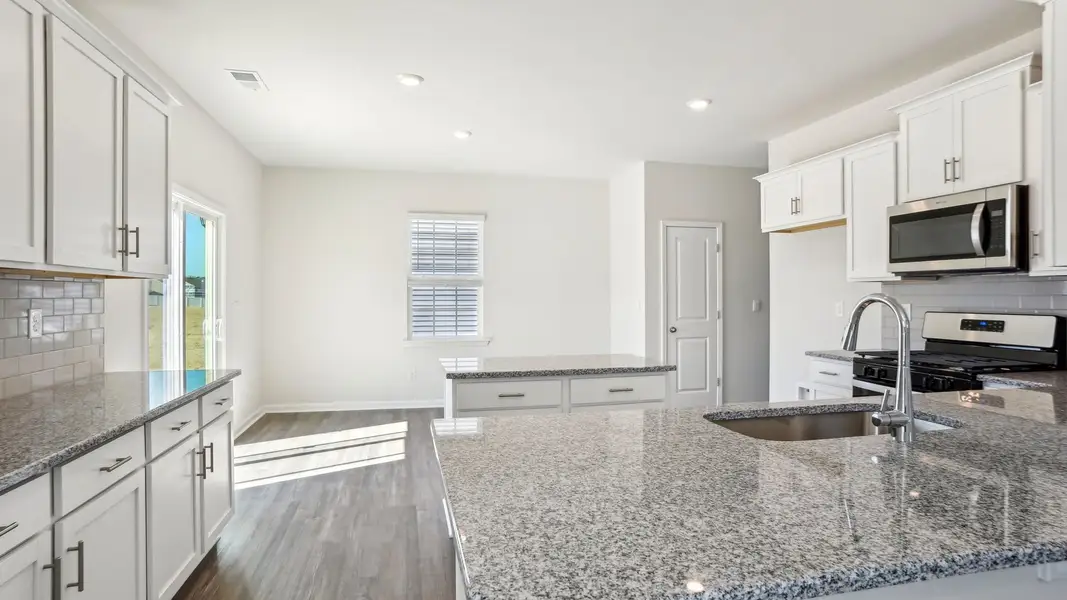 Furnished interior view inside a new home in Valleywood Farms, Waynesville (Image 3).