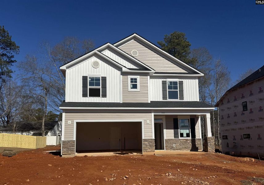 In-progress construction of a new home in Boykin Hills, Chapin, SC (Image 25).