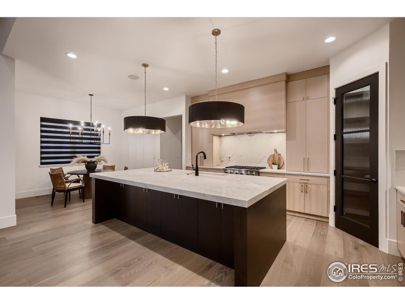 Huge kitchen island!