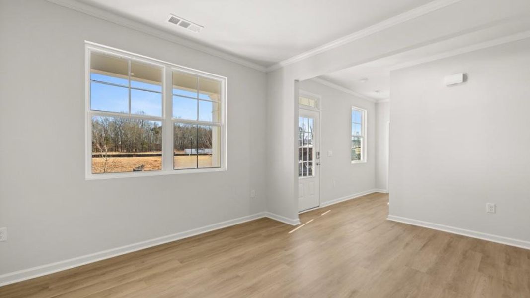 Spacious, unfurnished interior of a new home in Braselton Village, Braselton (Image 16).