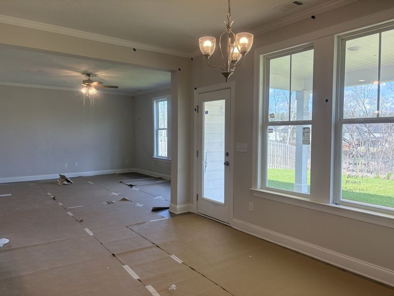 In-progress construction of a new home in Tillery Park, Grovetown, GA (Image 20).