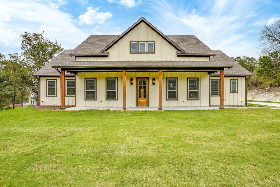 Representative exterior photo of a completed home built from the Ashwood Court House by Trinity Classic Homes in Zion Trails, Poolville, TX (Image 10). Representative exterior photo of a completed home built from the Ashwood Court House by Trinity Classic Homes in Zion Trails, Poolville, TX (Image 10).