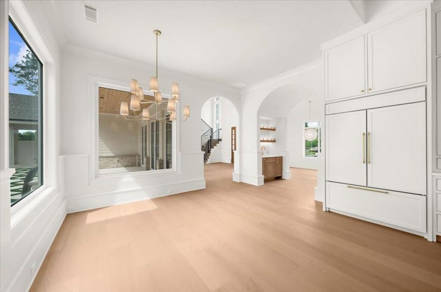 Spacious, unfurnished interior of a new home in , Canton (Image 72).
