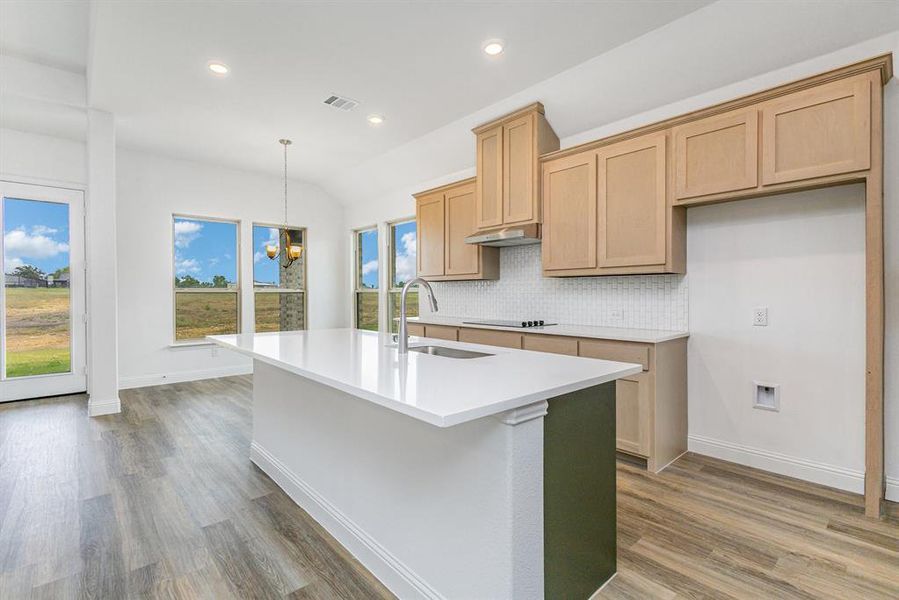Furnished interior view inside a new home in Stone Henge II, Sanger (Image 8).