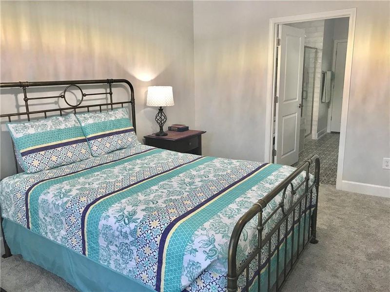 Furnished interior view inside a new home in , Hoschton (Image 16).