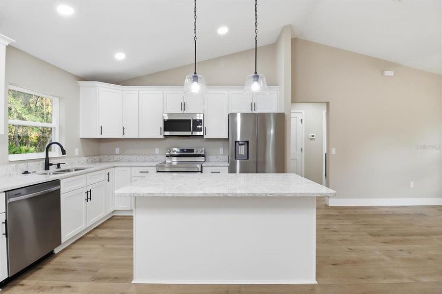 Furnished interior view inside a new home in , Inverness (Image 8).