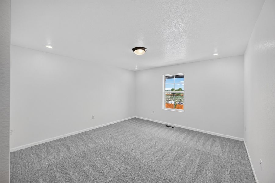 Spacious, unfurnished interior of a new home in Farmlore, Brighton (Image 16). Spacious, unfurnished interior of a new home in Farmlore, Brighton (Image 16).