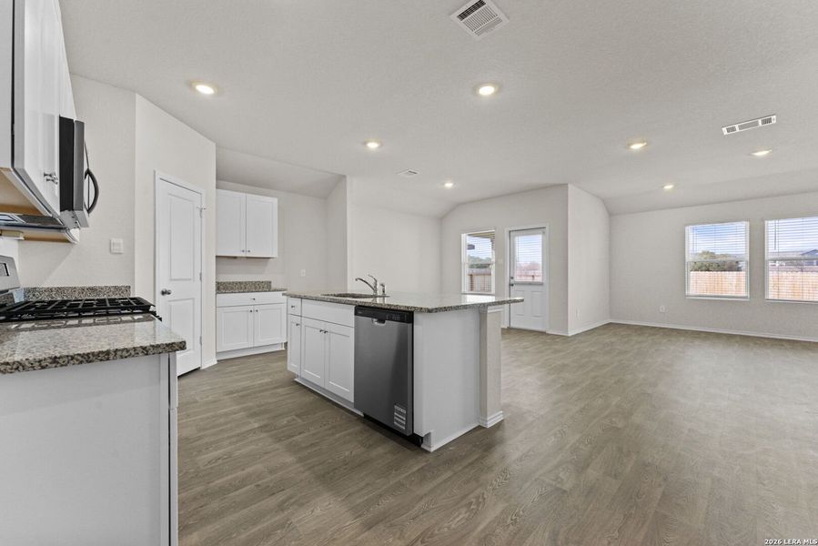 Furnished interior view inside a new home in Navarro Fields, Seguin (Image 6).