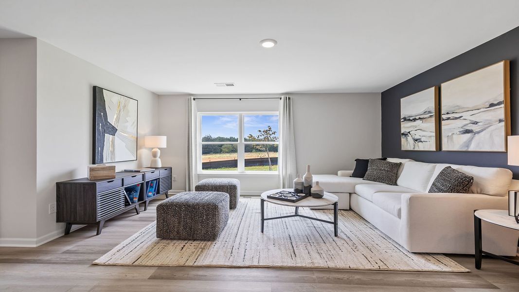 Furnished interior view inside a new home in Waverly Station, Greenwood (Image 21).