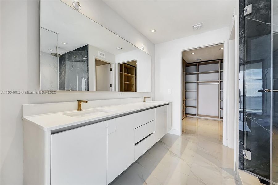 Furnished interior view inside a new home in Aria Reserve, Miami (Image 7).