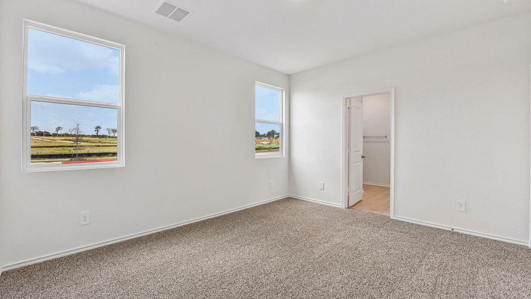 Spacious, unfurnished interior of a new home in Valverde, Bastrop (Image 21). Spacious, unfurnished interior of a new home in Valverde, Bastrop (Image 21).