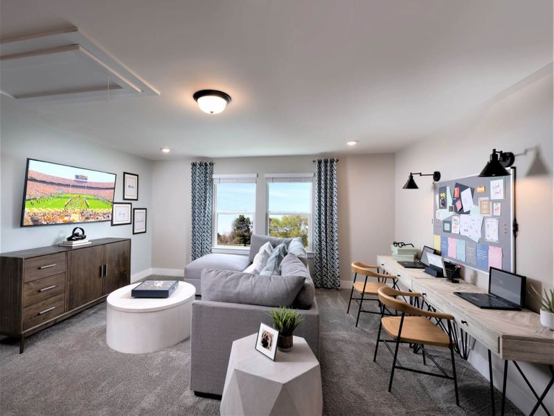 Furnished interior view inside a new home in Carlton Landing, Rockvale (Image 10).