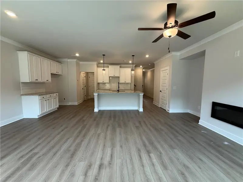Spacious, unfurnished interior of a new home in The Towns at Auburn Station East, Auburn (Image 16).