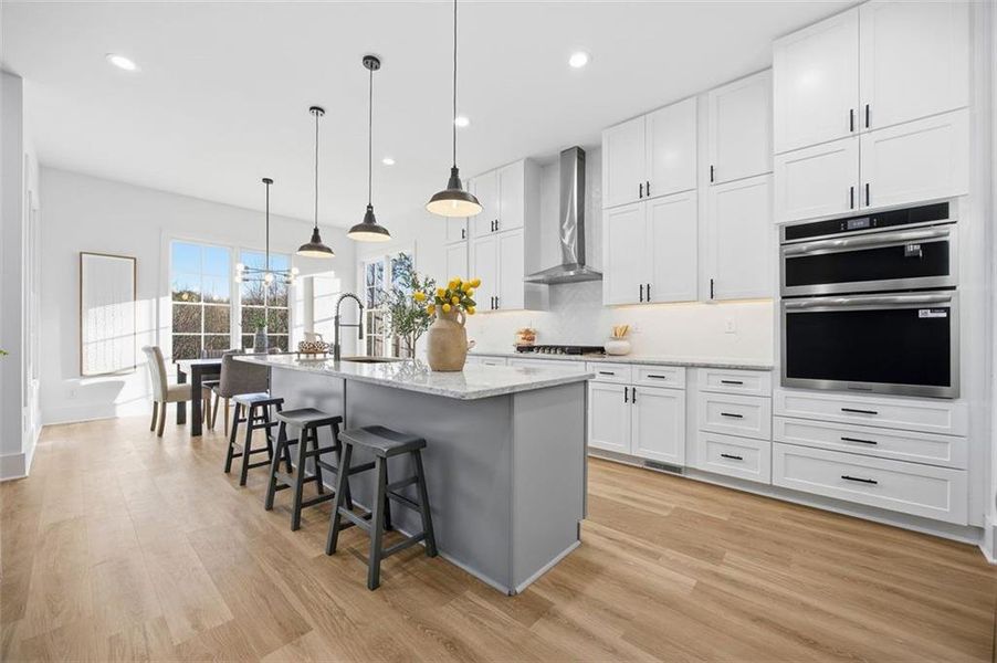 Furnished interior view inside a new home in , Dahlonega (Image 4).